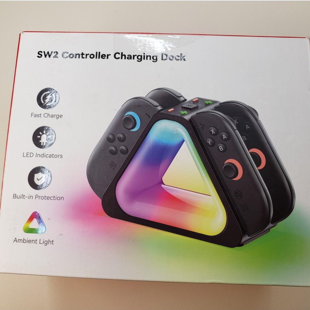 Charging Dock for 2025 Nintendo Switch 2 Joypad, Joypad 2 Controller Charging